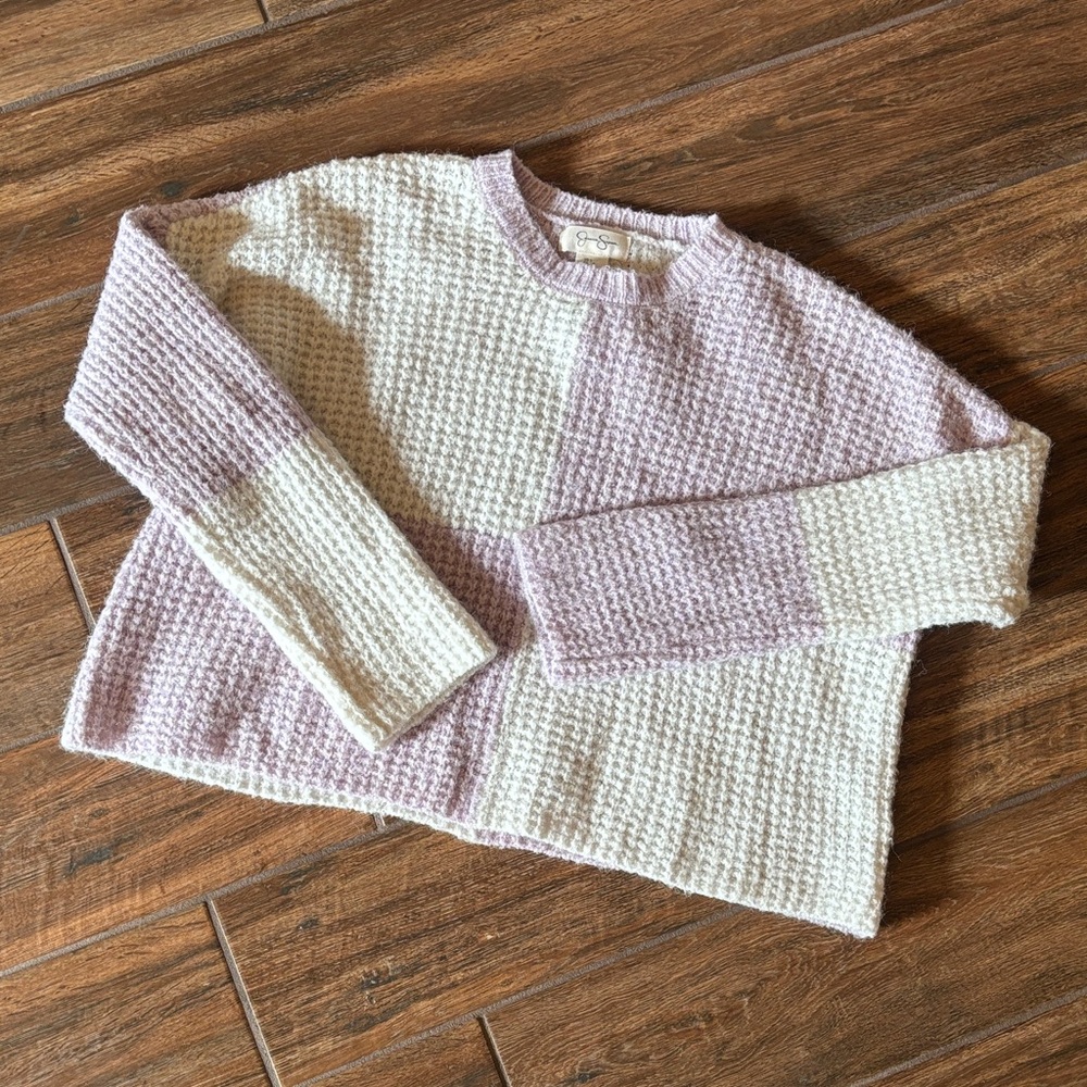 EUC Jessica Simpson Colorblock Sweater